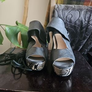 Rudsak snakeskin heels